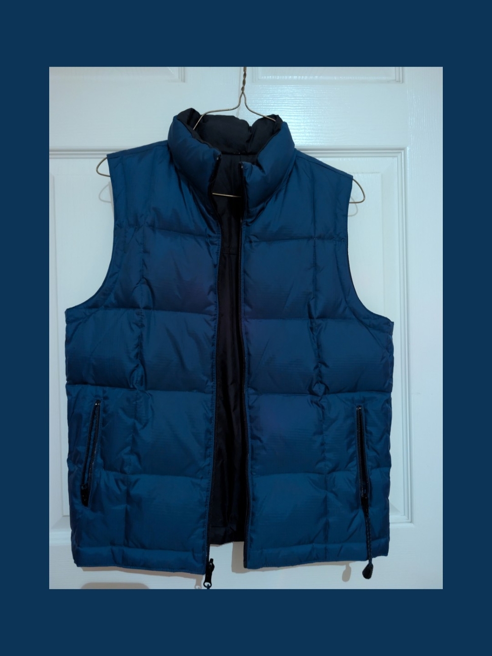 Women's Quilted Puffer Vest - Navy